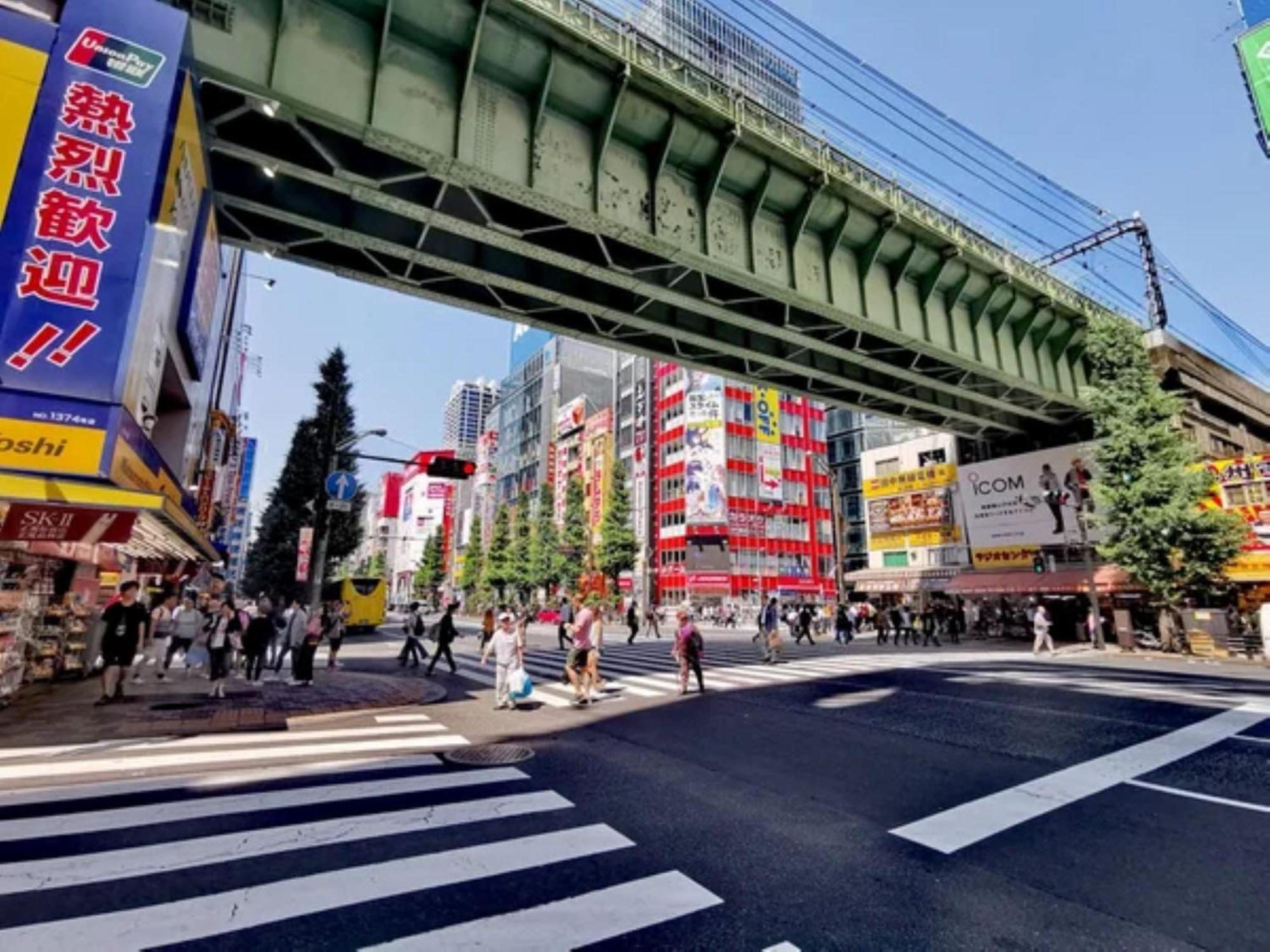 Apa Hotel Akihabara Ekihigashi Tokió Kültér fotó